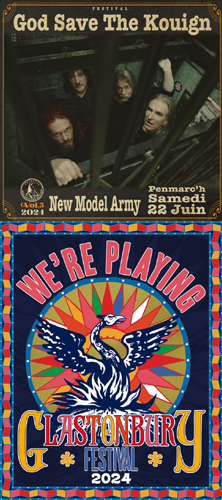 NEW MODEL ARMY – Festivals June 2024