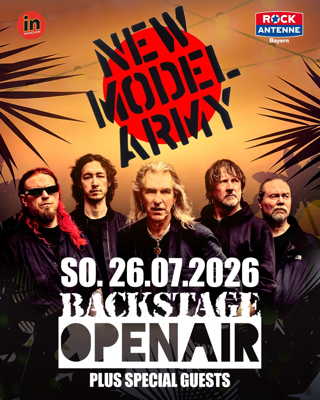 New Model Army - Munich Backstage Open Air July 2026